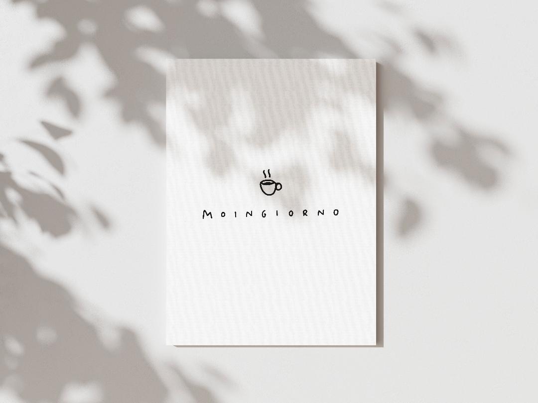 Poster Moingiorno Kaffee