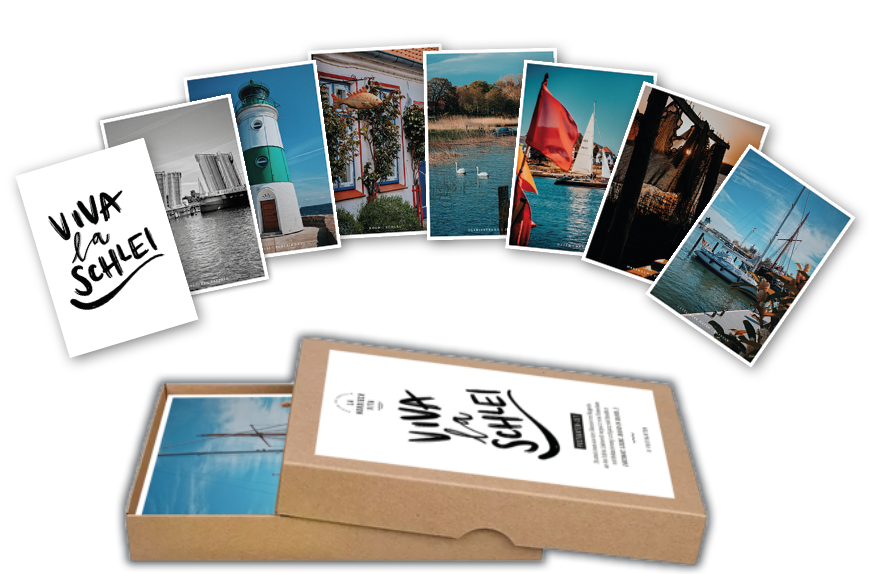 Postkarten-Set Viva La Schlei